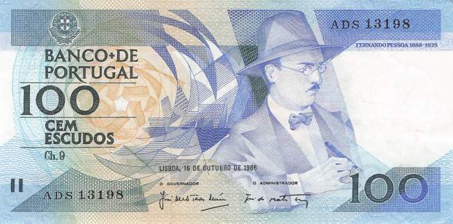 100 Escudos 16.10.1986